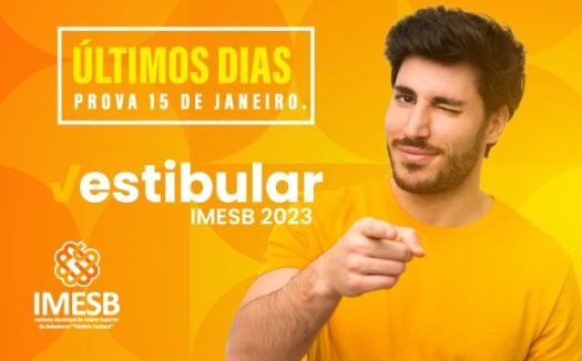 Últimos dias para inscrição no Vestibular e Proesb 2023