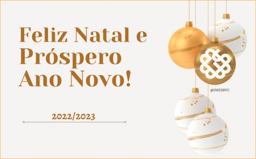 O IMESB deseja a todos um Feliz Natal e um Próspero Ano Novo!