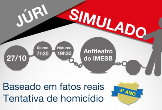 Acadêmicos de Direito participam de Juri Simulado