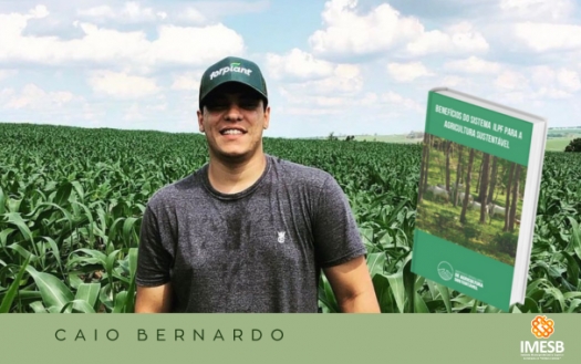 Estudante de agronomia do IMESB é um dos autores do livro digital