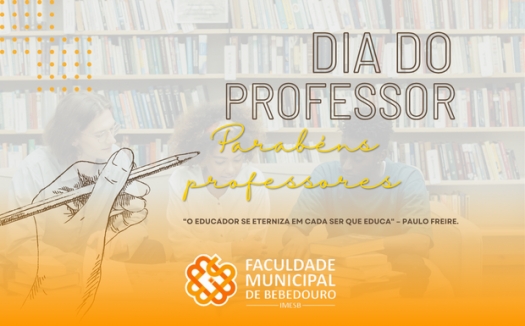 Parabéns, professores!