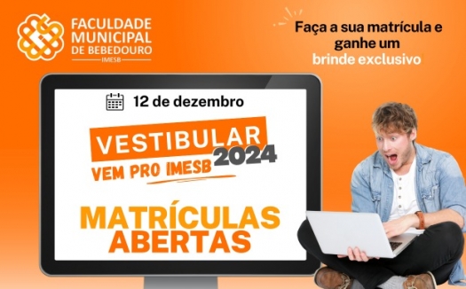 Vestibular 2024/2 –IMESB divulga o resultado e período de matrícula do vestibular vagas remanescentes